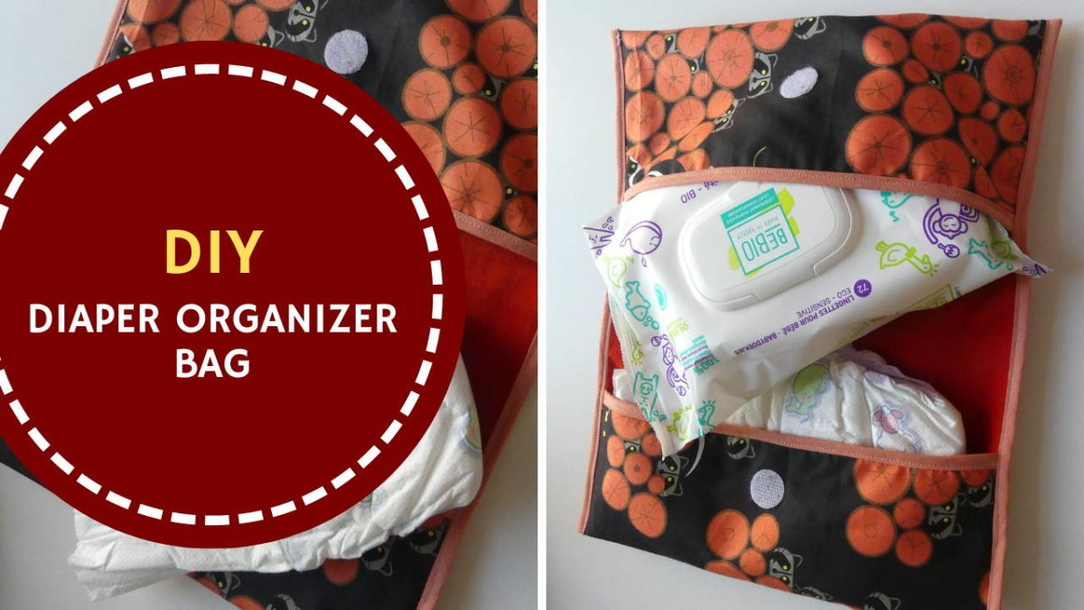 Diaper Organizer Bag Tutorial