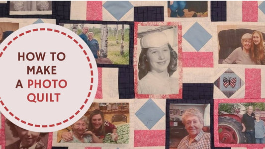 How to Make a Photo Quilt | Madam Sew - MadamSew
