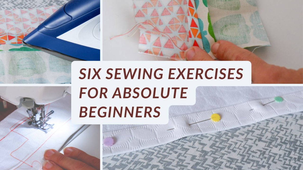 How to Use a Sewing Machine: Beginner Exercises