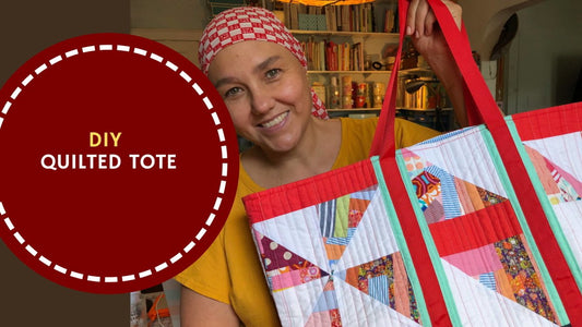 Quilted Tote | Get Ready For Summer! - MadamSew