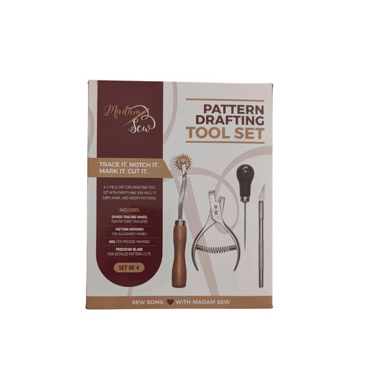 Pattern Drafting Tool Set, 4 pieces