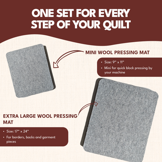 Desk-to-Quilt Pressing Mat Set