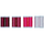 Cotton Thread Set - Cool Pinks! For Quilting and Sewing - 8 Spools, 4 Colors, 180 Yards Each - MadamSew