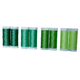 Cotton Thread Set - Greens! For Quilting and Sewing - 8 Spools, 4 Colors, 180 Yards Each - MadamSew