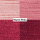 Cotton Thread Set - Warm Pinks! For Quilting and Sewing - 8 Spools, 4 Colors, 180 Yards Each - MadamSew