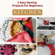 Ebook: Sew 5 Genius Kitchen Projects in 1 Weekend – Even If You’re a Total Beginner - MadamSew