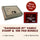 "Handmade By" Fabric Stamp & Permanent Ink Pad Bundle - Black or Brick Red - MadamSew