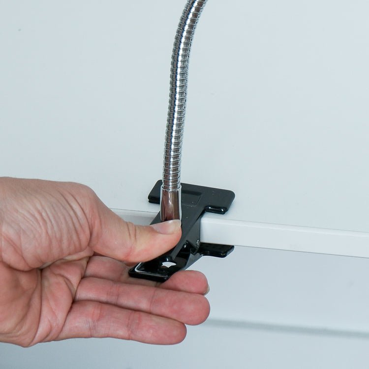 LED Light - Up Magnifier with 1 - inch Table Clamp - MadamSew