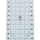 Left - Handed Non - Slip Quilting Ruler - 6 x 24 inch - MadamSew