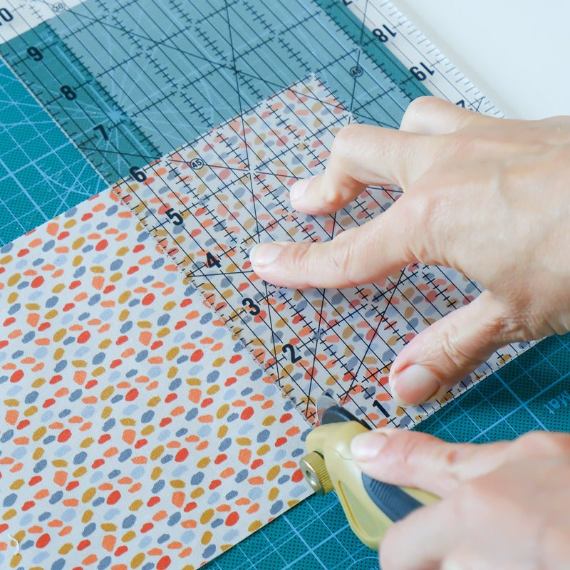 Left - Handed Non - Slip Quilting Ruler - 6 x 24 inch - MadamSew