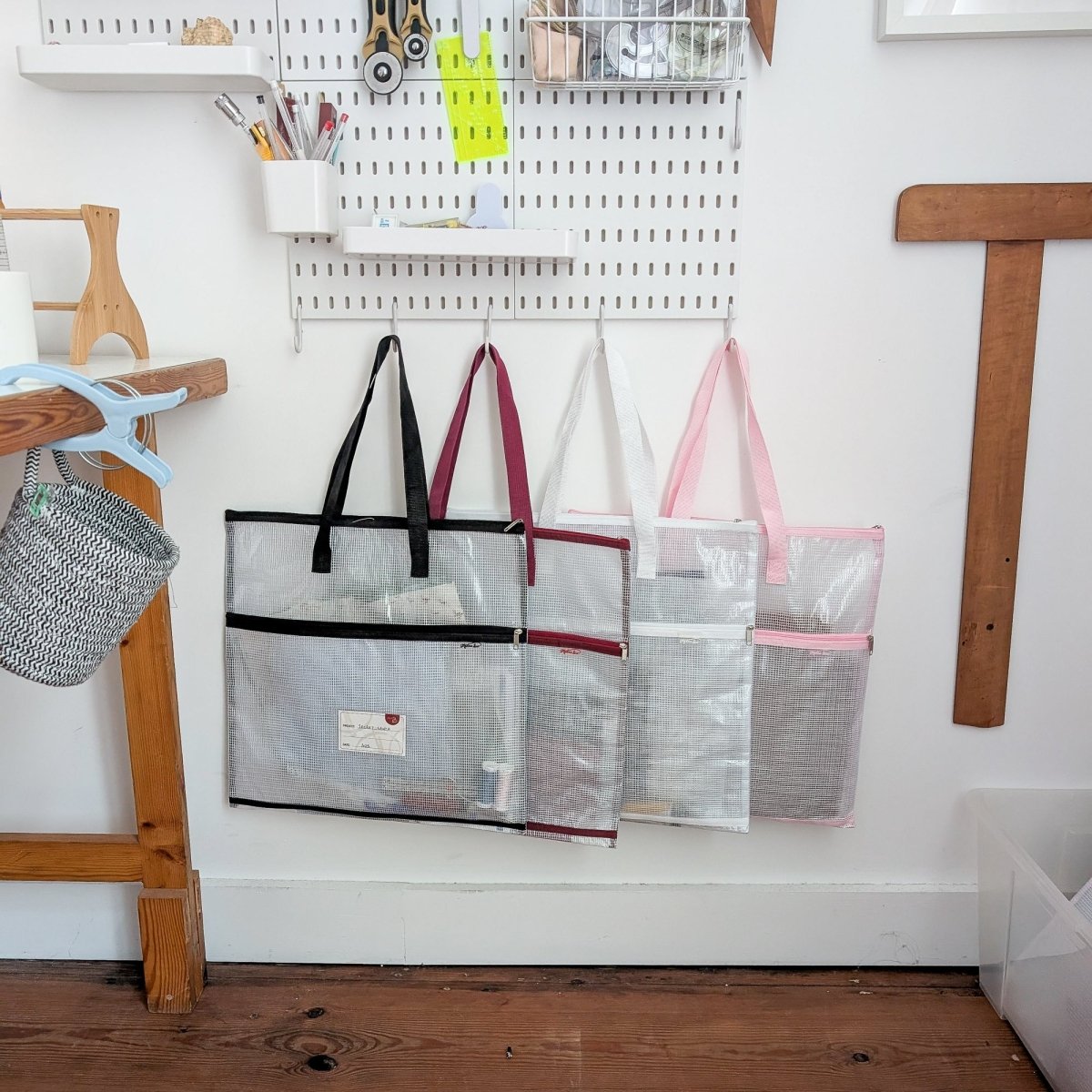 Project Bag - Store Everything for Your Project in One Place - Four colors to choose from! - MadamSew