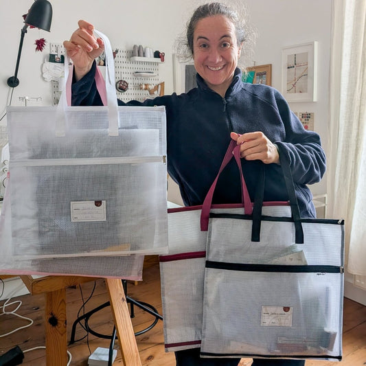 Project Bag - Store Everything for Your Project in One Place - Four colors to choose from! - MadamSew