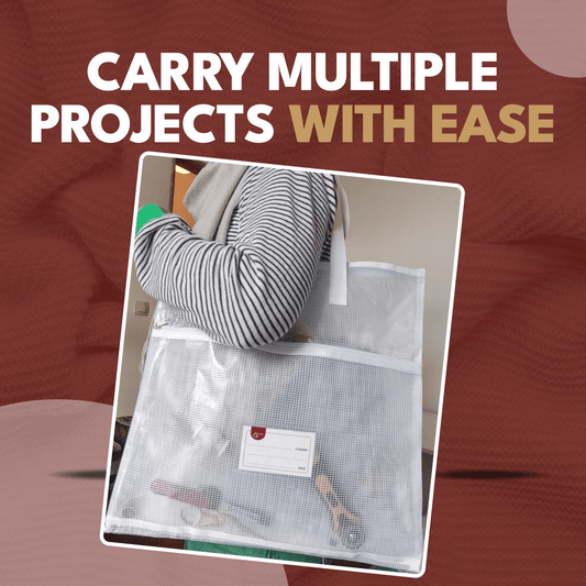 Project Storage Bundle - 5pcs - White - MadamSew