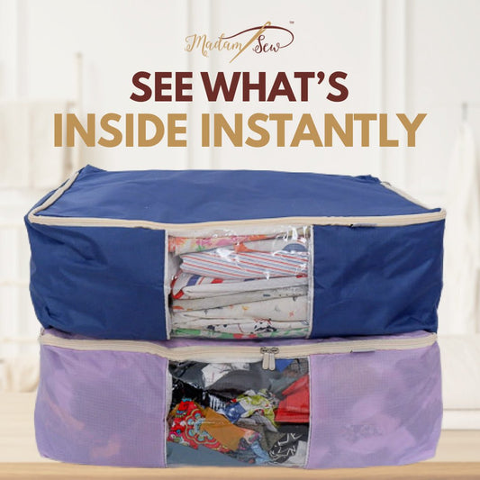 Quilt Storage Bags - 9 Pack - Large Size - MadamSew