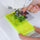 Seam Guide Ruler with a Magnetic Seam Guide on a sewing machine to set your stitch accurately