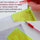 detail of the marking cross as an extra feature of the Madam Sew Seam Guide Ruler