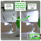 collage to show how a  light strip can make a real difference