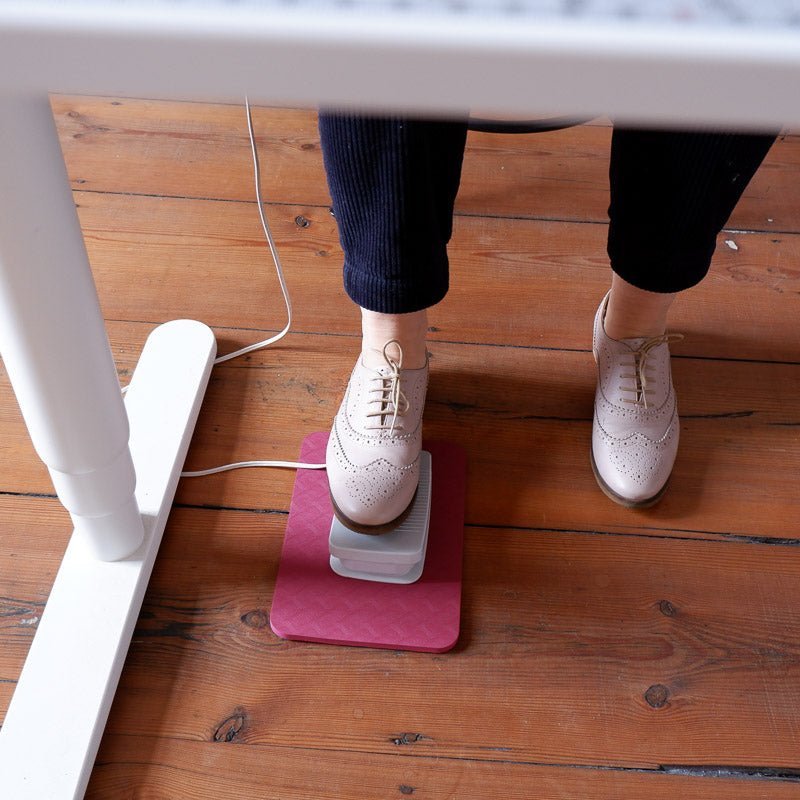 Sewing Machine Pedal Mat - Minimizes Movement of Your Pedal! - MadamSew