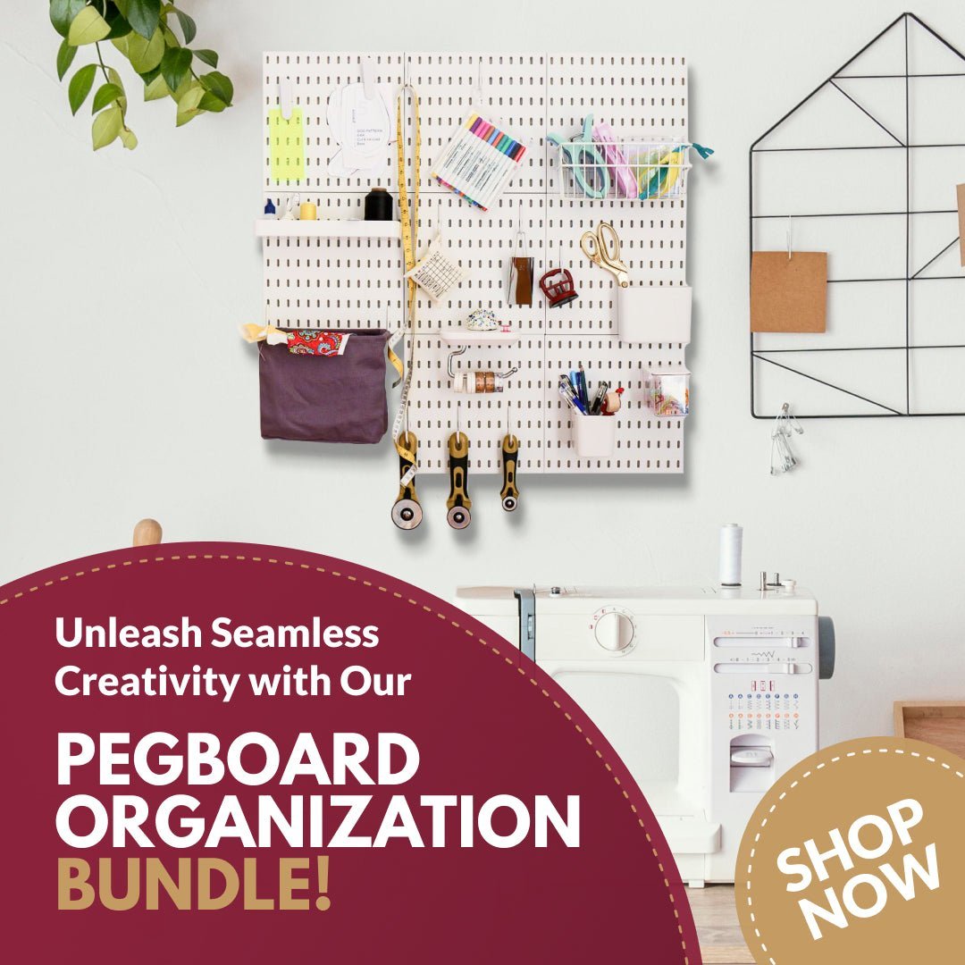 Ultimate Pegboard Organization Bundle - MadamSew