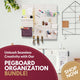 Ultimate Pegboard Organization Bundle - MadamSew