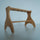 Wooden Desktop Scissors Stand - Holds up to 5 pairs of shears - MadamSew