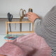 Wooden Desktop Scissors Stand - Holds up to 5 pairs of shears - MadamSew