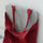 A wool pressing mat in a tote bag