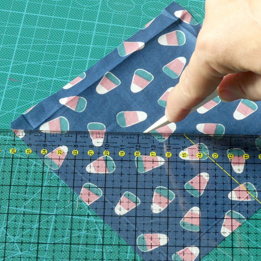 Marking with the finger presser