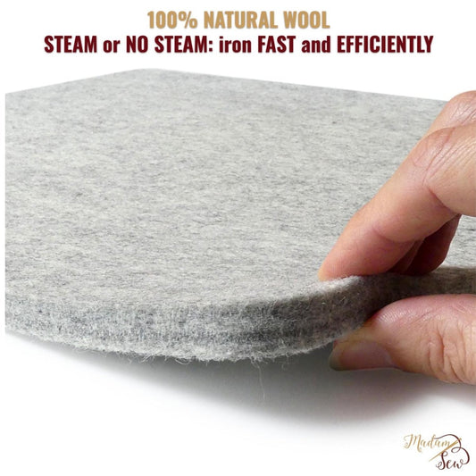 Best of Madam Sew - (Cotton Thread + Muffling Mat + Stamp + Black Ink Pad) - MadamSew