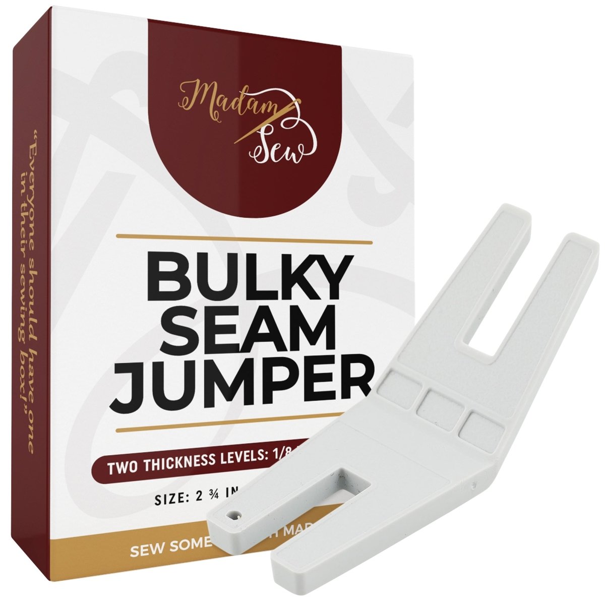 Bulky Seam Jumper - Get Consistent Stitches When Sewing Over Seams & Bumps