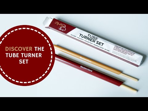video showing how to turn straps and tubes with the tube turner set