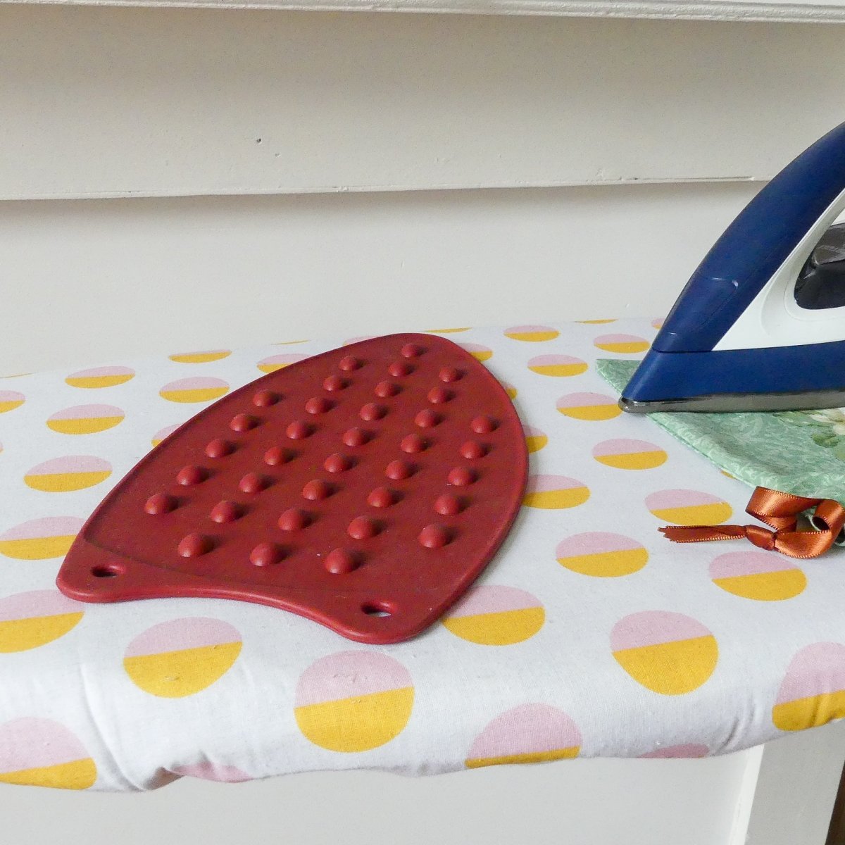 Iron Rest on ironing board