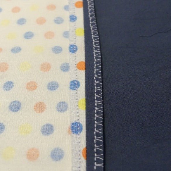 Stitches made with the Overcast Presser Foot - Sewing Machine Overcasting Foot