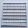 backside of a plastic Pegboard panel