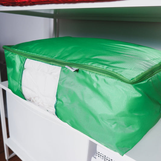 Quilt Storage Bag - Green "Fir Tree", Red "Holly Berry", White "Snow Fall" or Lemon - MadamSew