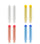 Chalk marker refills for the Madam Sew Chalk Markers in white, yellow, red and blue
