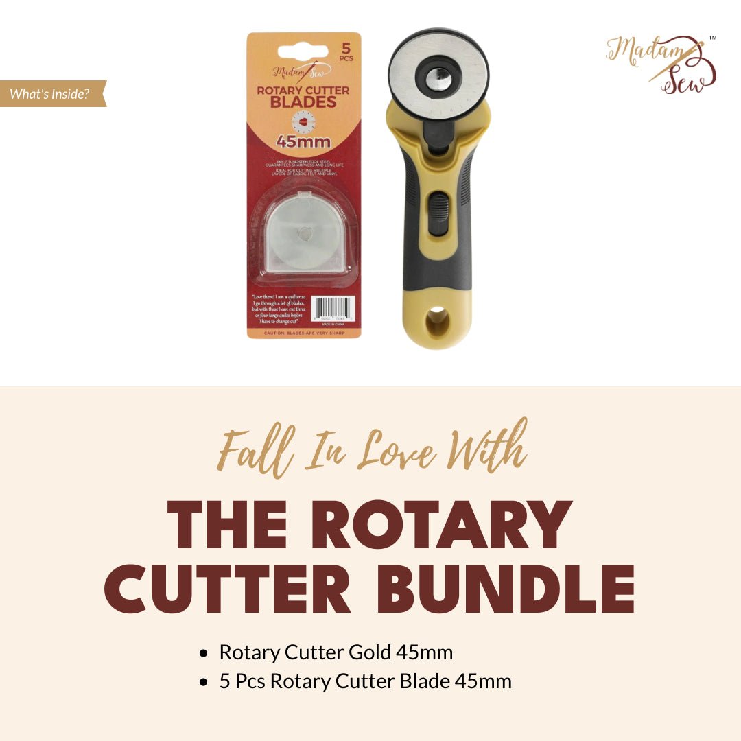 Rotary Cutters & Blades for Effortless Fabric Cutting - Morris Works