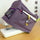 Purple Sewing Machine Cover on a sewing machine
