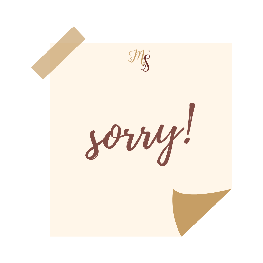 Sorry Card Icon