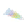 Colorful 5pc Triangle Template Set