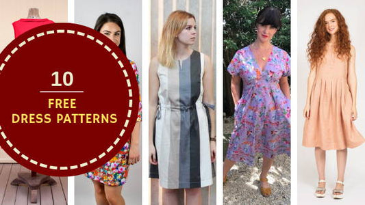 10 FREE Dress Patterns! | Madam Sew - MadamSew