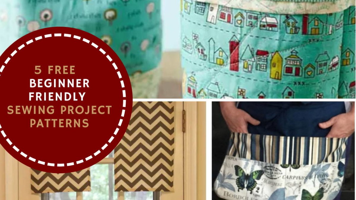 Five Free Beginner Friendly Sewing Project Patterns – MadamSew