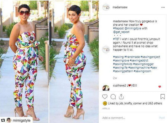 5 Reasons to Follow MadamSew on Instagram Right Away! | Madam Sew - MadamSew