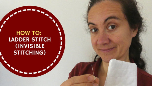 A Sewing Essential: Invisible Stitches | Madam Sew - MadamSew