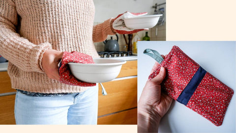 An Easy Pot Holder Sewing Tutorial - MadamSew