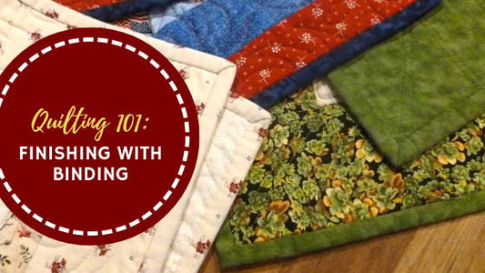 Beginning Quilting - Finishing with Binding - MadamSew