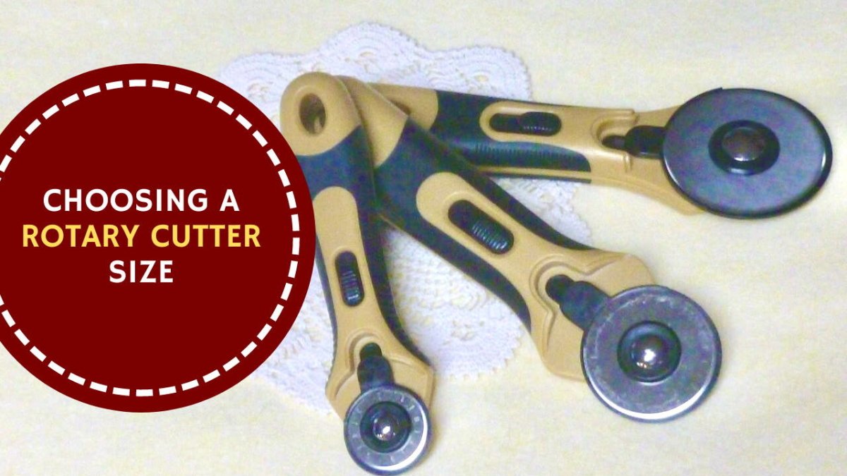 Choosing the Right Rotary Cutter Size | Madam Sew – MadamSew