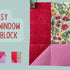 Easy Attic Window Quilt Block