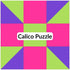 Easy Quilt Block Pattern: Calico Puzzle