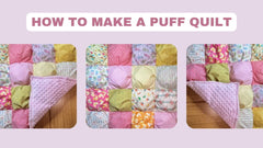 Fast And Easy Scrappy Puff Quilt - MadamSew